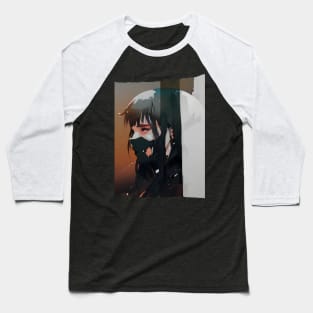 Beautiful girl art Baseball T-Shirt